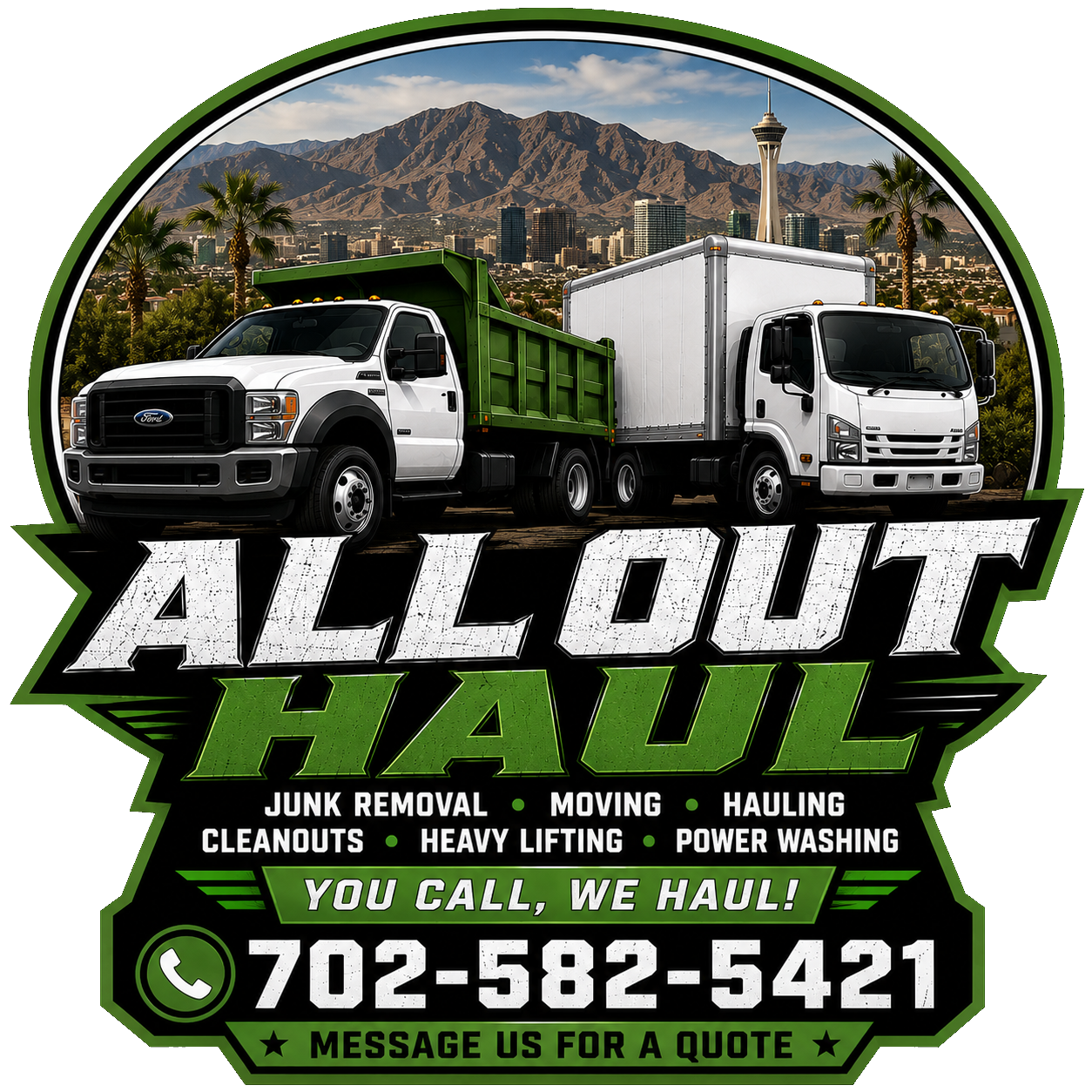 All Out Haul Las Vegas junk removal and moving